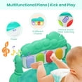 thumbnail image 3 of JoyStone Baby Play Mat Baby Gym, Baby Toy Play Mat Activity Center Baby Piano Music Lights for Boys and Girls Newborn Baby Gift 0-12 Months, Green, 3 of 9