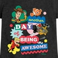 thumbnail image 3 of Disney - Another Day Of Being Awesome - Toddler & Youth Girls Short Sleeve Graphic T-Shirt, 3 of 5