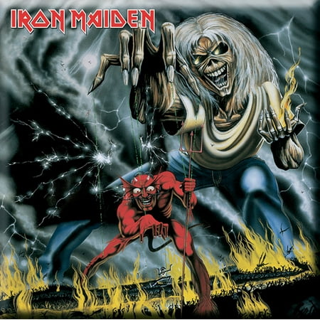 Iron Maiden Number Of The Beast Fridge Magnet (Best Fridge For Your Money)