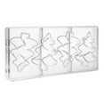 thumbnail image 2 of Chocolate World 12068 Polycarbonate Candy Mold with 4 Christmas-Tree-Tablet Cavities, Each 72.5mm x 97mm x 10mm High, 2 of 5