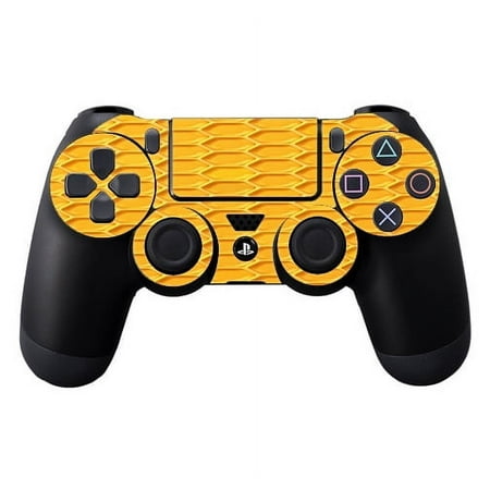 Skins Decals For Ps4 Playstation 4 Controller / Yellow Honeycomb