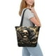 thumbnail image 2 of Easygdp Gold Rose Skull Bolso de Hombro para Mujer, Bolso Bandolera y Cartera de Mano Elegante para Uso Diario, 2 of 6