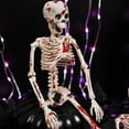 thumbnail image 4 of Cheapark Halloween Skeleton Decoration - Realistic Prop For Indoor Outdoor Scary Scene, Holiday House Party Decoration, 4 of 8