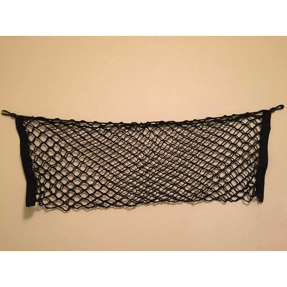 EACCESSORIES EA Rear Trunk Organizer Cargo Net for Ford Edge 2009-2014 – Envelope Style Cargo Net for SUV – Premium Mesh Elastic Car Trunk Organizer Vehicle Carrier Storage – Compatible with Edge