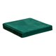 thumbnail image 2 of Mantel cuadrado de poliéster lavable de 85 x 85 cm para mesa de juego o cena. Verde oscuro, 2 of 9