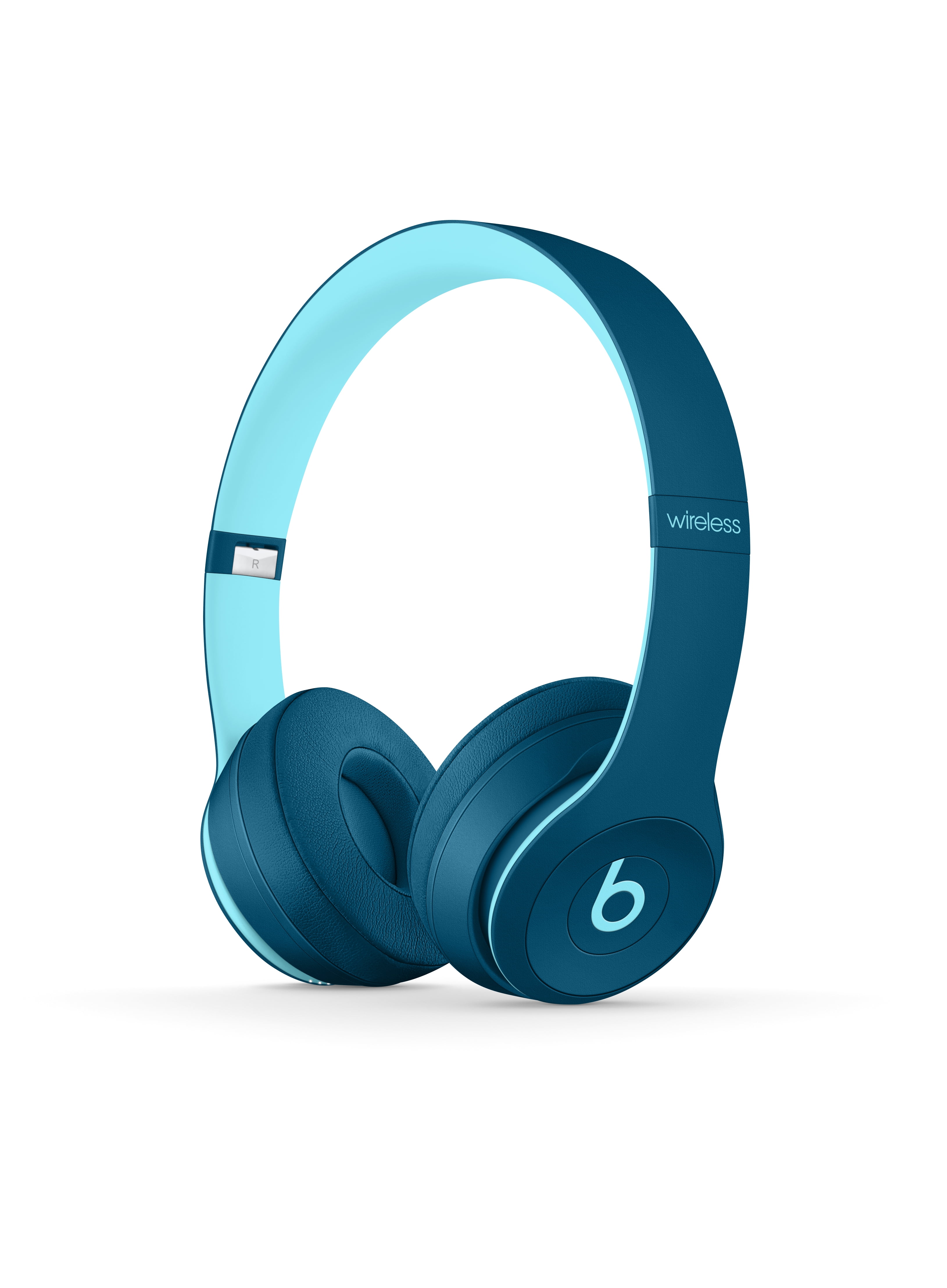 beats blue wireless headphones