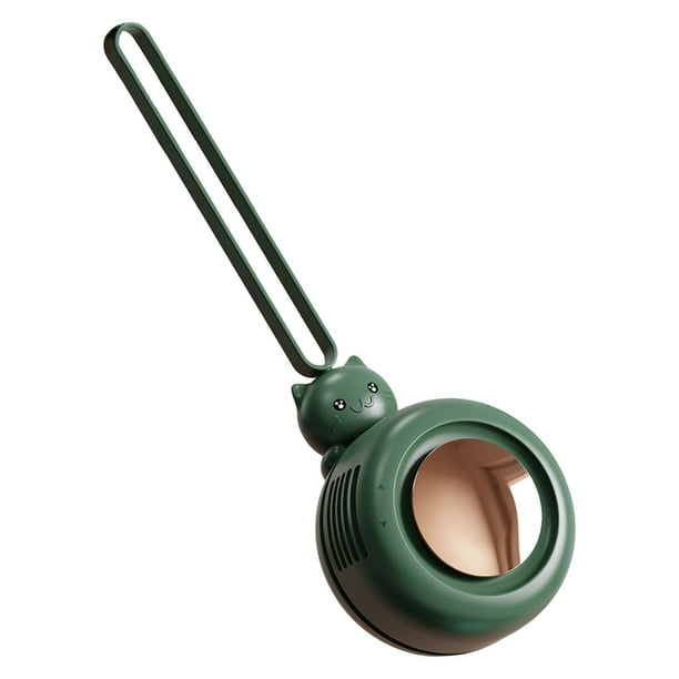 Mini ventilador para colgar en el cuello Ventilador de cuello colgante personal, enfriador de aire, batería silenciosa de para Camping, interior Fanmusic Mini ventilador para colgar en el cuello