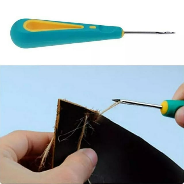 Tool Bag for Candle Making Punch Needle Wick Set | Round Hole Wick Punching Tool for Silicone Candle Craft and Wicking Needle
