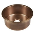 thumbnail image 2 of Thompson Traders PU-1708MA Antique Copper Napoli Bar/Prep Sink, 2 of 4