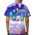 thumbnail image 6 of Game Kirby Character Unisex Short Sleeve T Shirt Daily Novelty 3D Printed T-Shirts Soft Comfortable Tee Shirt Top For Men And Women, 6 of 7