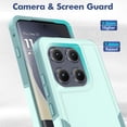 thumbnail image 4 of Funda para teléfono Yuanming Moto Edge 2025, grado militar, verde, 4 of 7