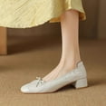 thumbnail image 6 of Ladies' Vintage Ballet Flats, Soft Leather Style, Slip-on, 6 of 15