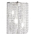 thumbnail image 3 of Benjara Mindy 30" Table Lamp- Crystal Raindrops Design- Metal- Clear Finish, 3 of 5