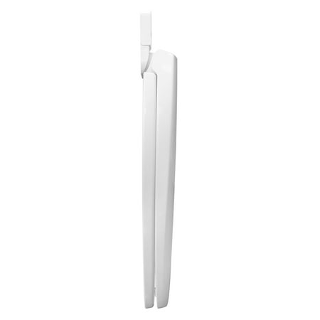 Mainstays Plastic Elongated Slow-Close Toilet Seat in White