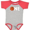 thumbnail image 3 of Inktastic One Basketball First Birthday Boys or Girls Baby Bodysuit, 3 of 5