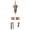 Multicolor, variant on National Hardware Satin Nickel Aluminum Handrail Bracket N830-132