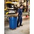 thumbnail image 2 of Rubbermaid Commercial Products FG263200WHT BRUTE Poubelle/recyclage Ronde Robuste, 32 Gallons, Blanche, 2 of 12