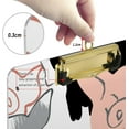 thumbnail image 4 of FMSHPON Pigs Clipboard Hardboard Wood Nursing Clip Board and Pull for Standard A4 Letter 13x9 inches, 4 of 8