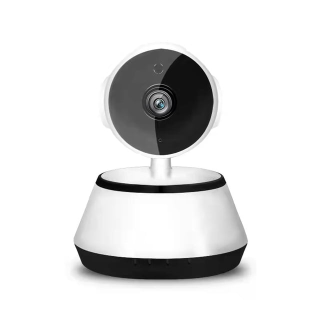 Cámara de vigilancia inalámbrica para el hogar con WiFi, resolución HD 720P y conexión Wi-Fi inteligente.