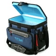 thumbnail image 3 of Titan by Arctic Zone 30 Can, 20 Quart Zipperless Soft Cooler, Ocean Blue, 3 of 17