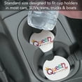 thumbnail image 7 of CounterArt "Queen Of Everything" 1 Pack Absorbent Stone Coaster for Vehicle Cup Holder 2.6” Diameter, 7 of 7