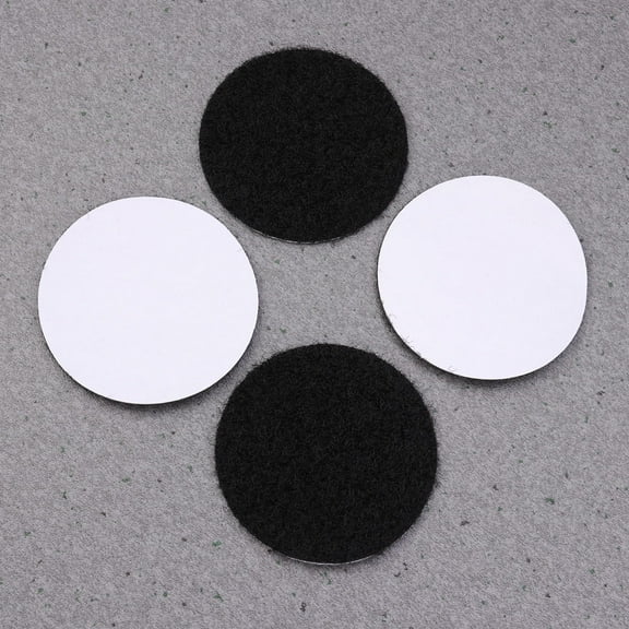 FESTFENDS Nylon Hook Loop Tape Dots Black 20Set 2Inch