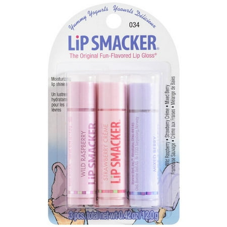 Bonne Bell Lip Smacker Lip Gloss, 3 ea