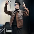 thumbnail image 5 of Ofertas de invierno de chaquetas de hombre de alta calidad con cremallera V, ofertas elegantes, casuales, vintage, entrega rápida, ropa barata, ofertas, abrigos masculinos Joker, 5 of 5