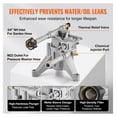 thumbnail image 4 of Pressure Washer Pump, 7/8" Shaft Vertical, 3100 PSI, 2.5GPM, Replacement Power Washer Pumps Kit with 5 Nozzles, Compatible with Briggs & Stratton, Generac, Devilbiss, Troy Bilt, Honda, Craftsman, 4 of 7