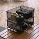 thumbnail image 3 of Cesta de Filtro de Agua Portátil para Acampar-Caja de Almacenamiento de Mesa Plegable para Accesorios de Cocina Al Aire Libre, Fácil de Llevar, 3 of 5