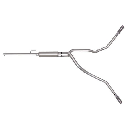 Cat-Back Dual Extreme Exhaust System, Stainless Fits select: 2012 FORD F150, 2011 FORD F150 SUPERCREW