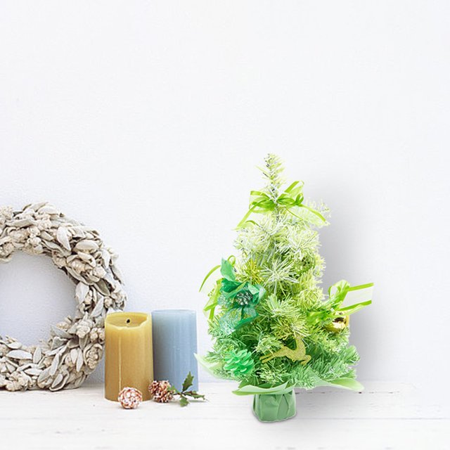 Christmas Decorations Indoor Christmas Tree Potted Decoration Household Small Mini Desktop Small Christmas Tree Decoration Scene Decoration Christmas Decoration Dorm Decor on Clearance