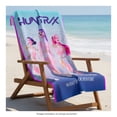 thumbnail image 4 of Toalla de playa Netflix Kpop Huntrix 70 cm x 140 cm rosa, 4 of 4