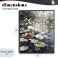 thumbnail image 4 of Stupell Industries Cottage Lily Wonder Pond Black Framed Giclee Art, 11 x 14, by Franklyn Gregory, 4 of 8