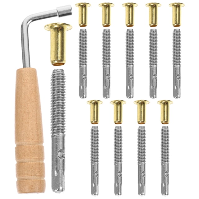 MasteelfCA 1 Ensemble de Clés de Réglage en Métal Harpe