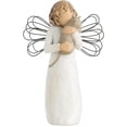 thumbnail image 1 of Angel Of Friendship,sculpted Hand-painted Memorial Figure Gifts For Pet Lovers -, 1 of 4