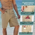 thumbnail image 2 of KastKing ReKon Men’s Fishing Cargo Shorts, Quick Dry Outdoor, 2 of 13