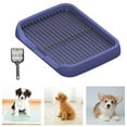thumbnail image 6 of YWMJZEU Dog Potty Tray Puppy Pee Pad Holder Indoor Pet Training Pad for Small and Medium Blue, 6 of 9