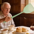 thumbnail image 4 of YardChic Bug & Fly Swatter, Fly Swatter, Manual Fly Swatters Mesh Head, Manual Plastic Flyswatter Duty for Indoor and Outdoor Racket for Bug, Mosquito, Bee, Spiders, Flies, 4 of 5