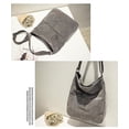 thumbnail image 3 of 2024,Bolsos de hombro para mujer, bolso bandolera de pana Bolso de escuela, 3 of 3
