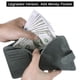 thumbnail image 5 of Funda de piel con cierre de pasaporte y bloqueo RFID para viajes esenciales, 5 of 9