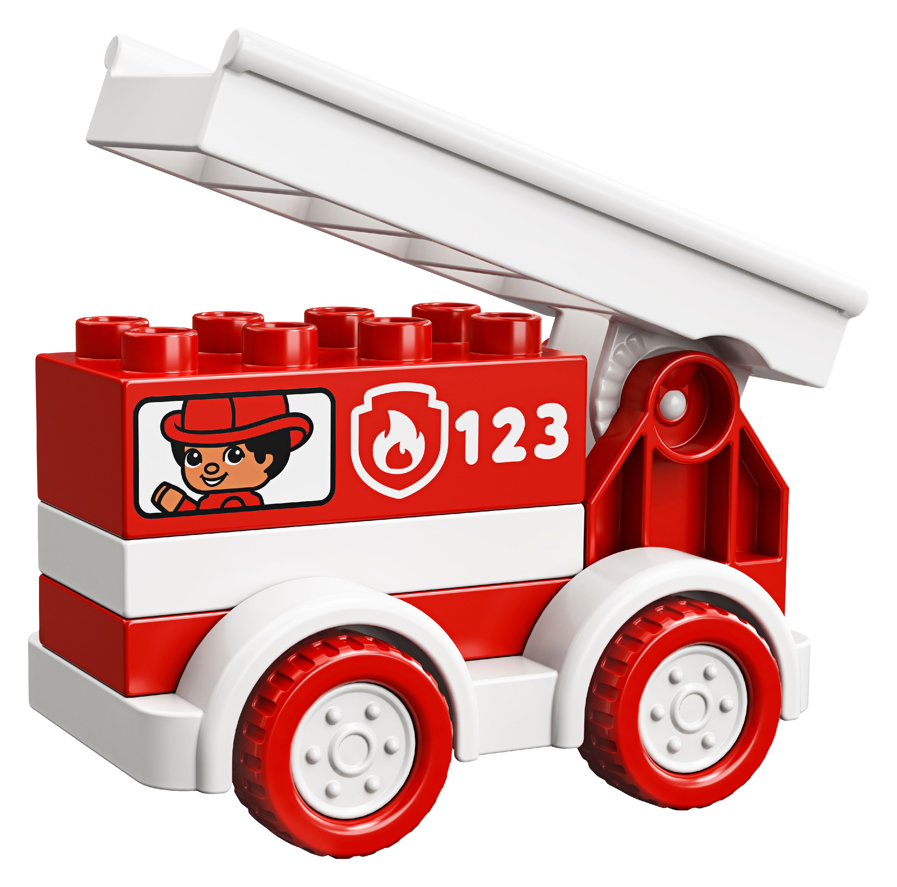 LEGO DUPLO My First Fire Truck 10917 Educational Building Toy for Toddlers (6 Pieces) - image 2 of 6