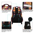 thumbnail image 4 of FORMRS Kids School Backpack Elementary Student Unisex Travel Bookbag with Reflective Stripes, Purple Jar, 4 of 7