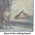 thumbnail image 3 of Boxer Cozy Christmas Glass Cutting Board Large 12 in x 15 in, 3 of 5
