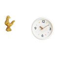 thumbnail image 1 of Escultura De Gallo Feng Shui Con Reloj De Pared Moderno, Números Grandes, Silencioso, Decorativo, Para El Hogar, La Oficina, La Sala De Estudio, Regalo De Inauguración De La Casa., 1 of 8