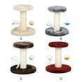 thumbnail image 4 of Greeniant Único con bolas colgantes Marco de rascador de escalada Rascado de gato con bolas colgantes para escalada de rascador Juguetes para gatos gris, 4 of 6