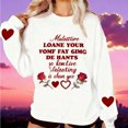 thumbnail image 2 of Valentines Couple Matching Sweatshirt, Matching Valentines day Sweater, Cute Couples Holiday Day Shirt for Women Men, 2 of 9