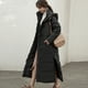 thumbnail image 1 of ICHUANYI Clearance Winter Fashion Woman Lengthened And Thickened Medium Length Down Cotton Jacket(Black, XL) ICHUANYI WER2023080813568, 1 of 4