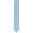thumbnail image 2 of Alfani Men's Slim Crosshatch Tie Light Blue Necktie, 2 of 2