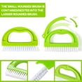 thumbnail image 3 of FLONOZZ 3 In1 Plastic Grout Cleaning Brush,Tile Joint Scrub Brush with Handle for Kitchen(Green), 3 of 7